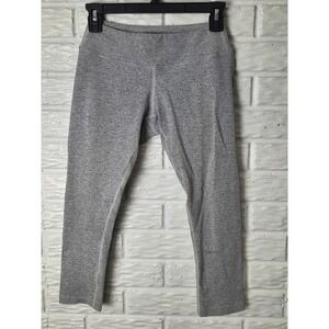 NO BULL Women's size Small leggings Gray Crop Low Rise
